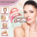 Accesoriu pentru masaj terapeutic Gua Sha Cod GH021 Roz